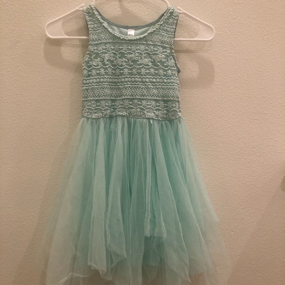 Cherokee Mint Dress Size Small (6/6x)